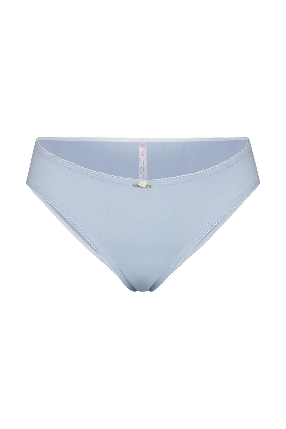 LOW RISE UNDERWEAR IN BABY BLUE - XS / Baby Blue