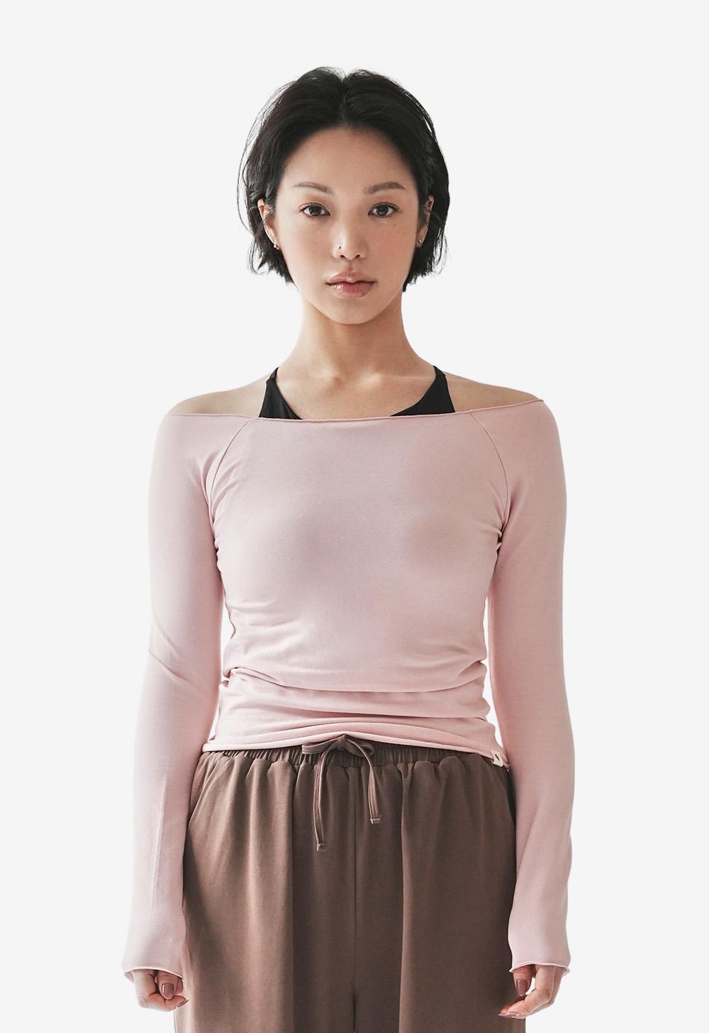 셀리 오프숄더 롱 슬리브 (3color)