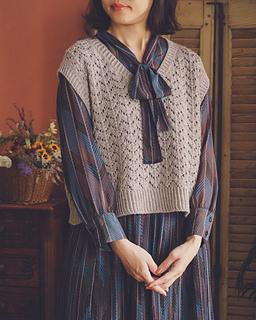 Aura Vest pattern by Irene Lin