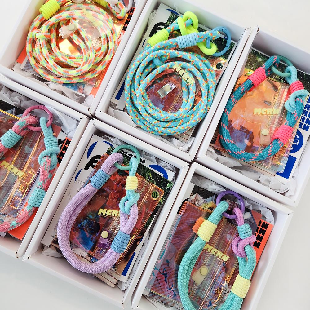 [코튼팝 풀패키지/숄더세트] 신상폰스트랩+핑거탭+컬러링+월렛+선물포장까지