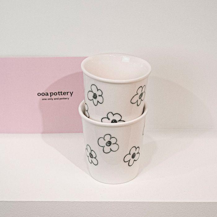 flower paper cup