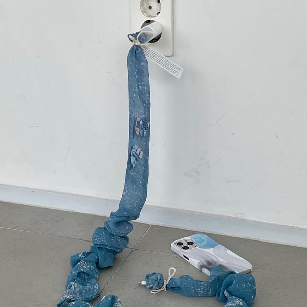 sea pattern line cover (전선 커버, 코드 삭스)