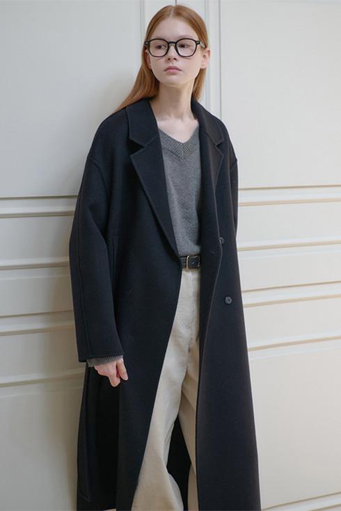25FN premium handmade coat [BK]