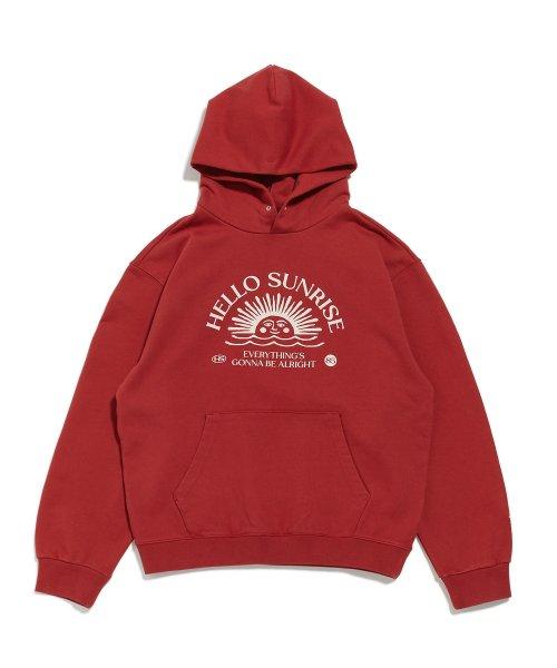HS Arch Logo Hoodie (Vintage Red)