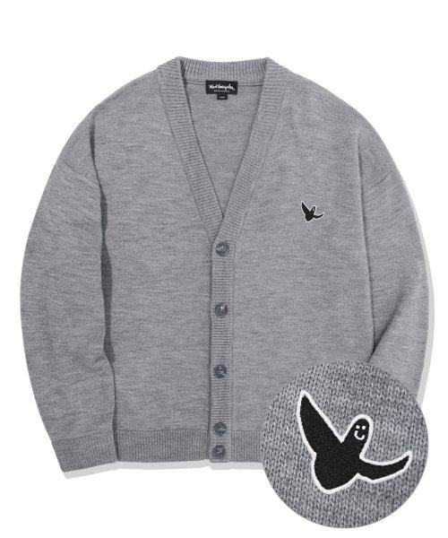 엔젤 와펜 가디건 그레이