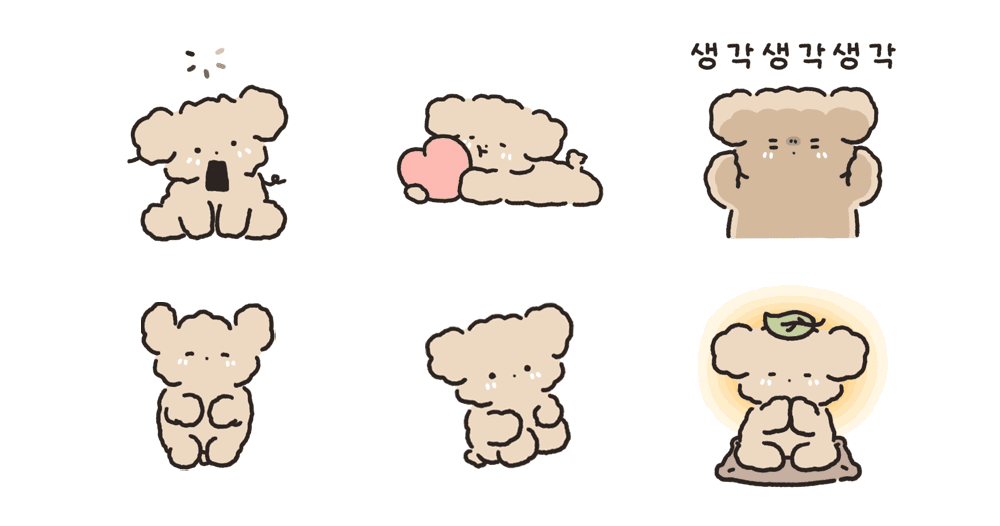 복슬복슬 아기푸들이랑 놀아주세요! 8