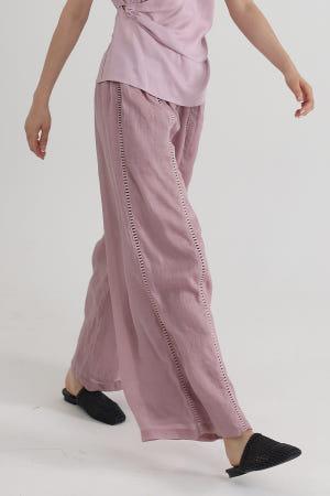 이런 상품 어때요? 린넨100 사다리 레이스 팬츠