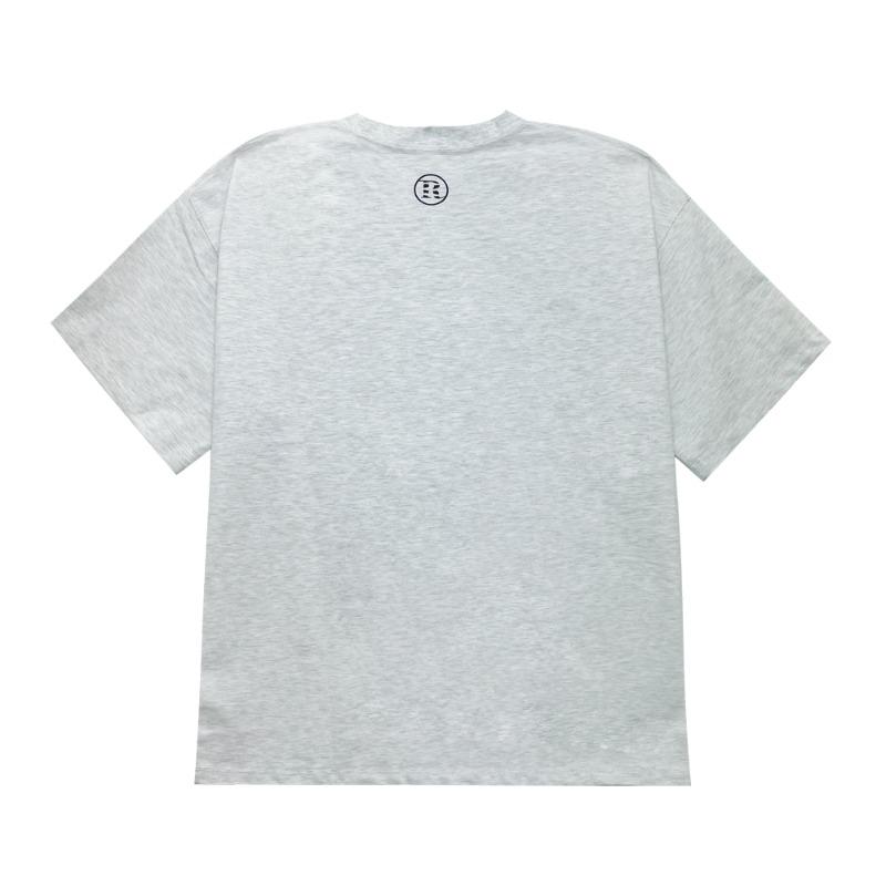 Hotlod short sleeve T-shirt - White melange