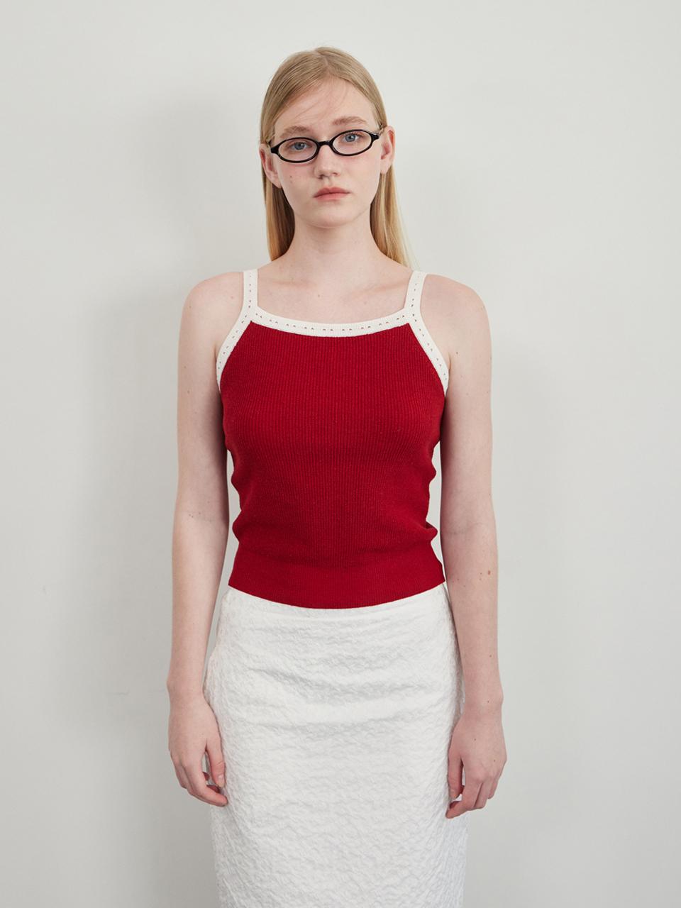 PIERCE TANK TOP(RED)