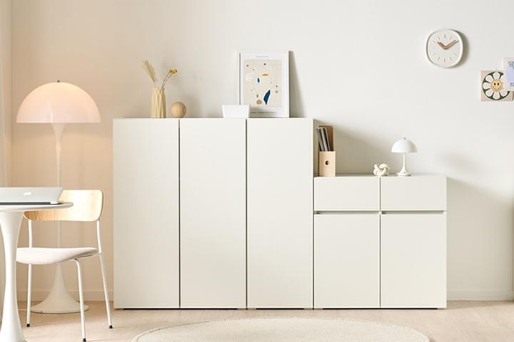 조아 높은 다용도 거실 수납장