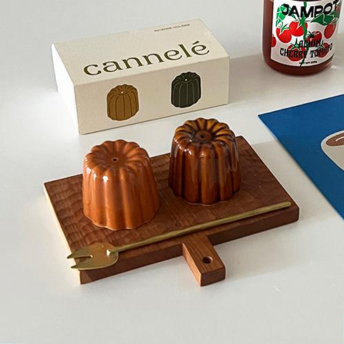 까눌레 인센스 홀더 2개 set (gift box)