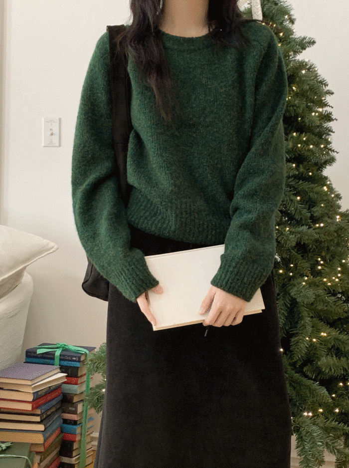 98도씨 그레인 톰톰 크롭 울니트 - 3 color