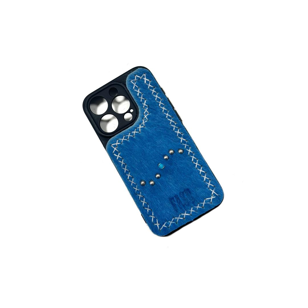 X PHONE CASE - 송치 블루