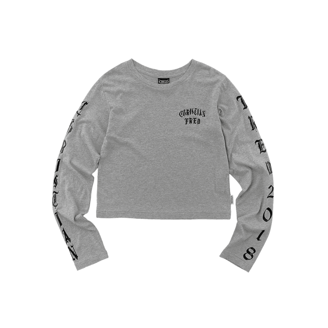 CHRISTIAN FRED LONG SLEEVE (W) / M.GREY(8%)