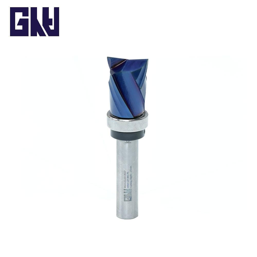 지스비 GRM 12F 001 PK 컴프레션 스파이럴 하단베어링 라우터 비트 샹크 12mm