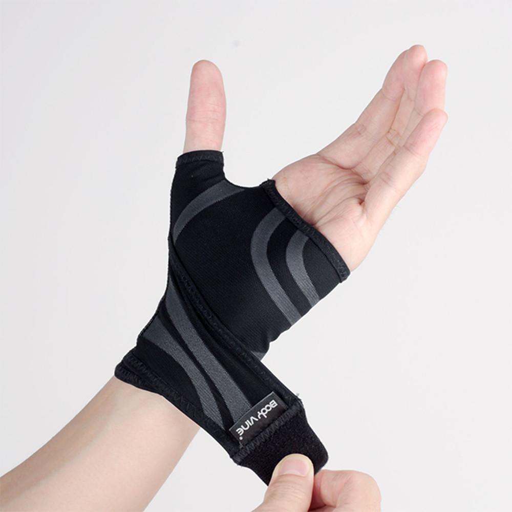 에이더 바디바인 얇은 손목 보호대 엄지 손가락 스포츠 테이핑 트리플 플러스