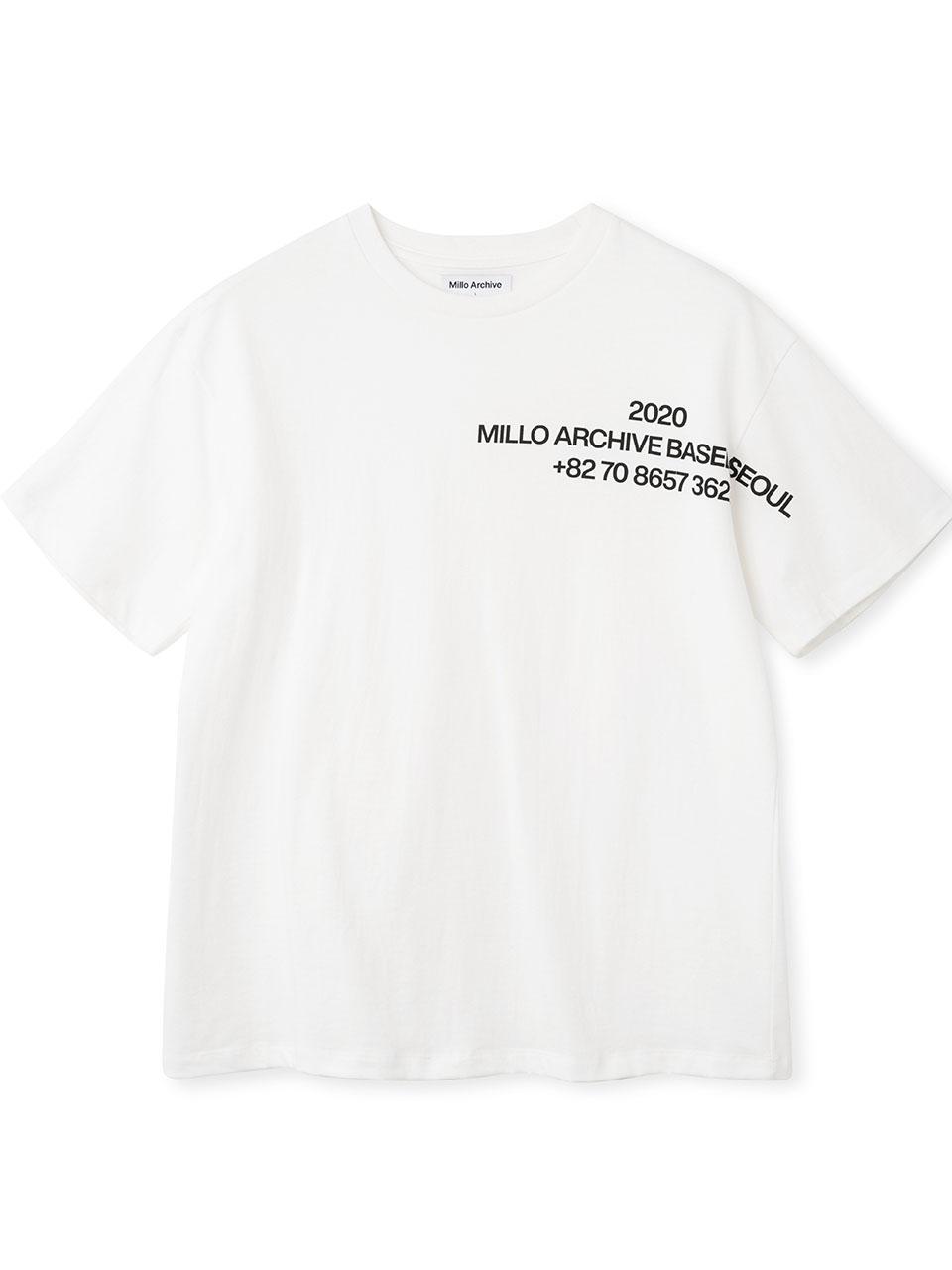 Millo Archive Bold T-Shirts [White]
