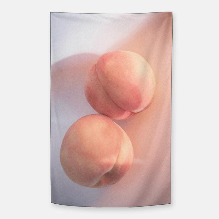 안수향 작가, 늦여름 2 쉬폰 패브릭 포스터