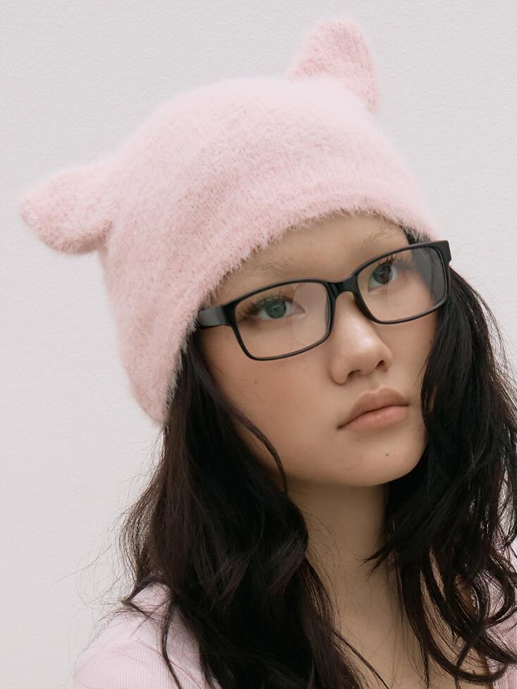Meow Beanie SOFT PINK