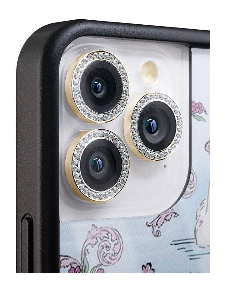 Wildflower Camera Bling Gold iPhone