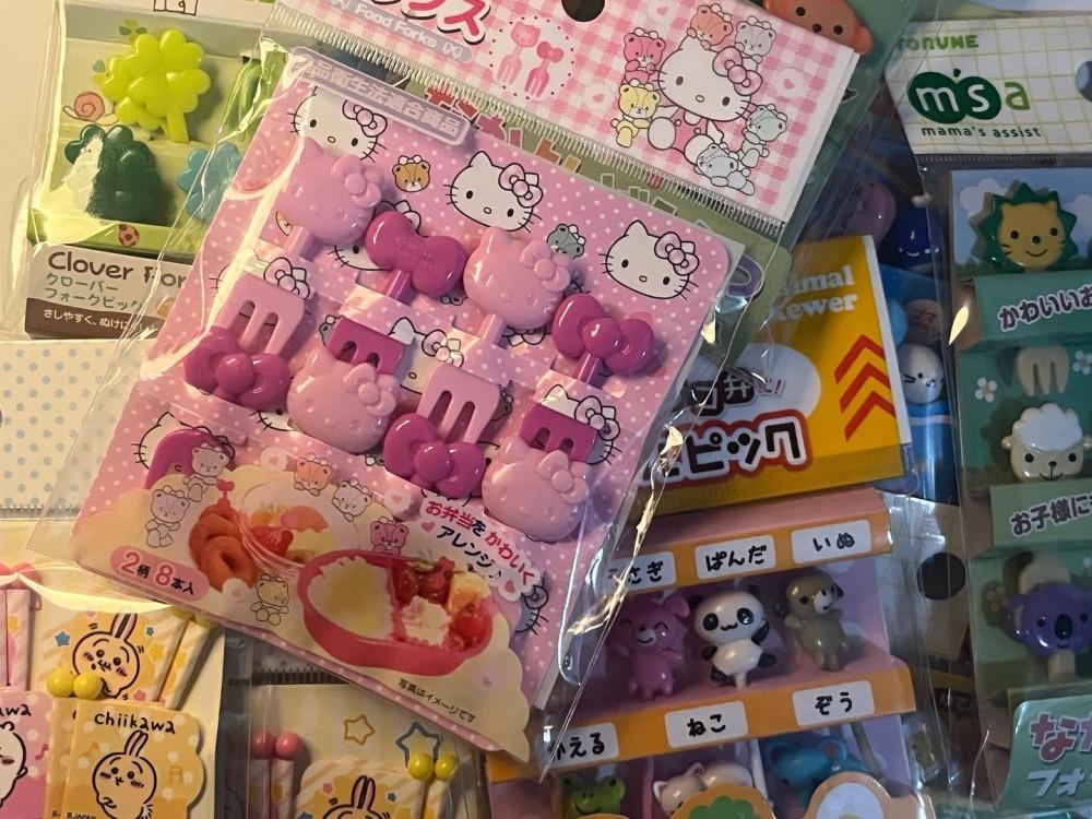 가을피크닉템 ) 일본 직수입 도시락픽 모음