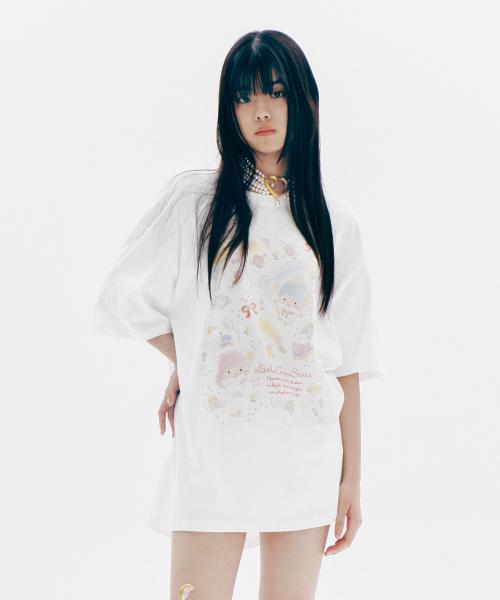 YOUHEE X LITTLE TWIN STAR FAIRY T-SHIRT WHITE