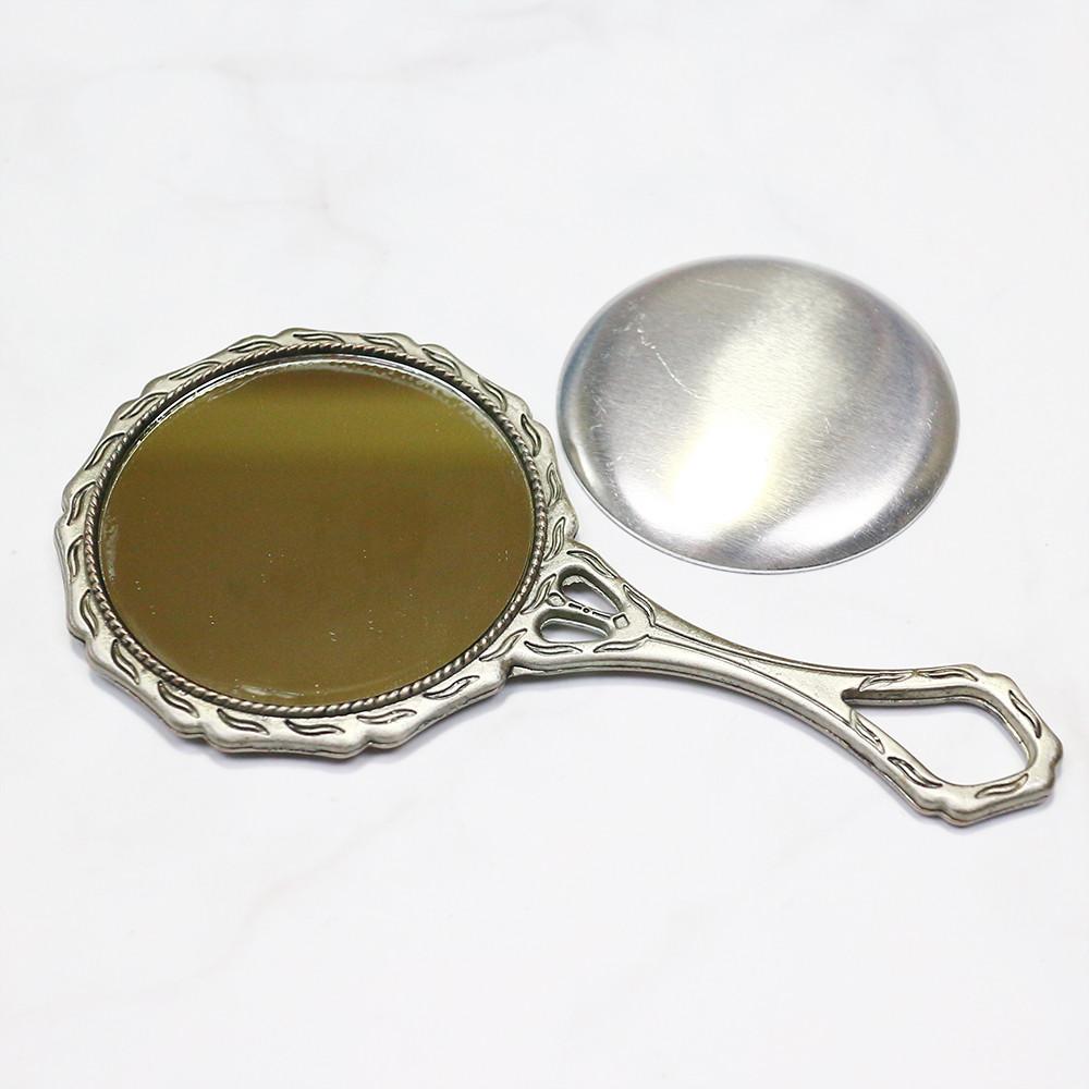 반제품 - 손거울 원형 (자수거울 실버/골드)