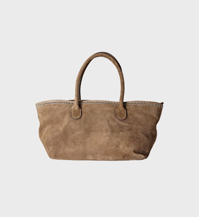 Capazo Bag Suede (Brown)