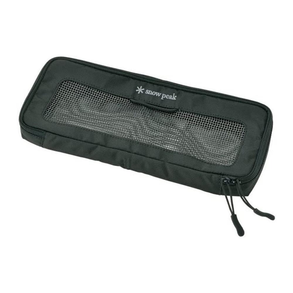 스노우피크 키친 메쉬 케이스 캠핑용 수납케이스 수저통 일본구매대행