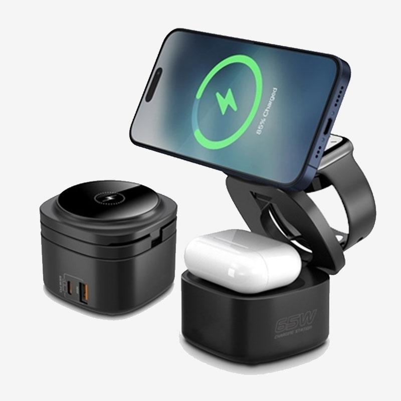 UM2 맥세이프  GAN2 PD65W 올인원 무선충전기