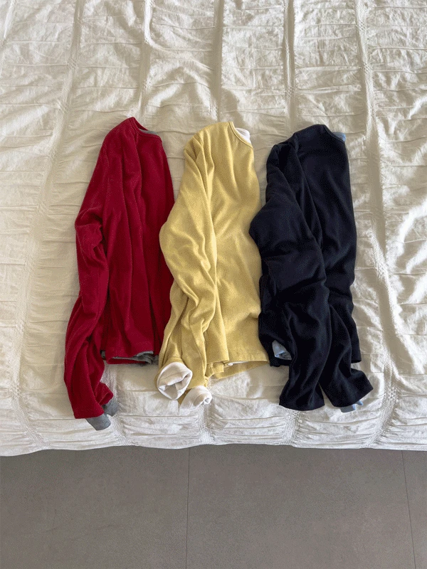 [레이어드추천] 멘토스 텐셀 라운드넥 티셔츠 (6C)