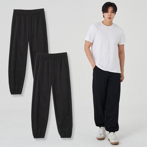 캐럿 데일리 조거 팬츠 2장 - 하의류 | 쿠팡