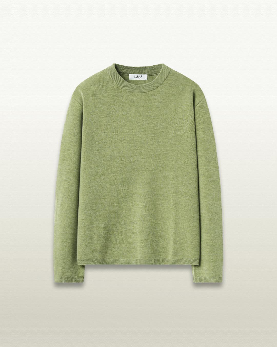 화란 세미오버 니트 AVOCADO