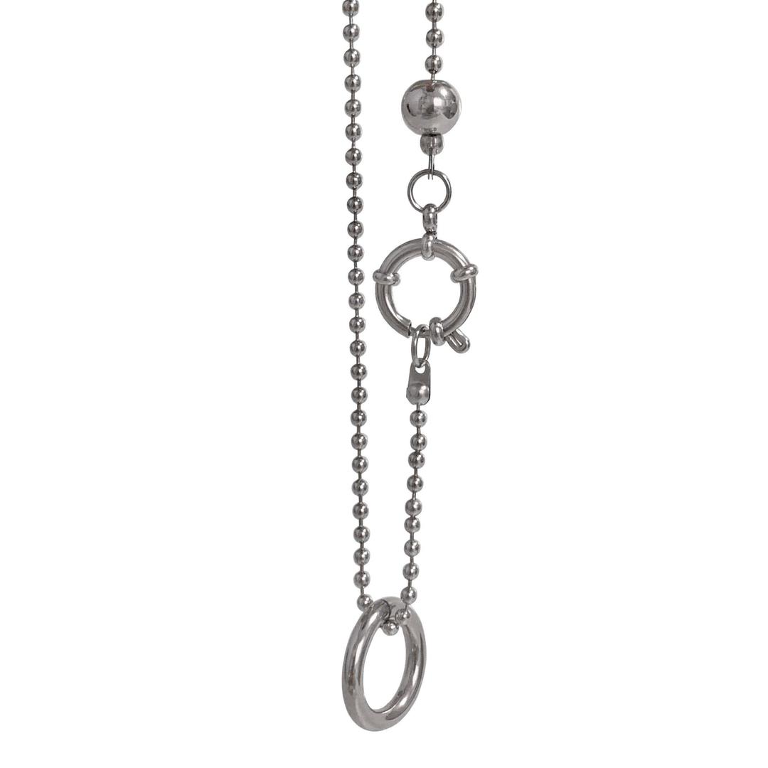 tube ball necklace