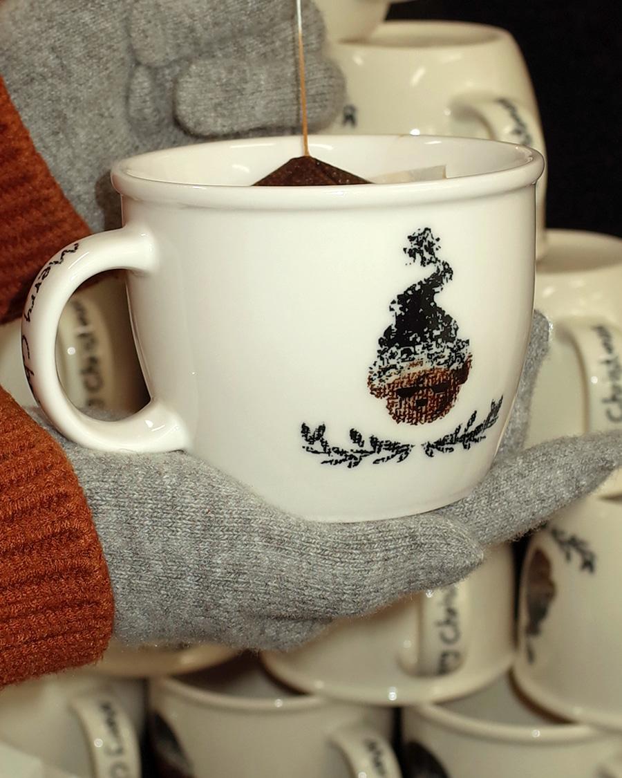 LI BEAR _ santa pot mug