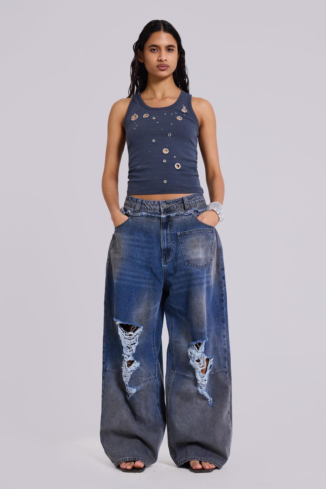 Dual XL Colossus Jeans - W24 / Blue