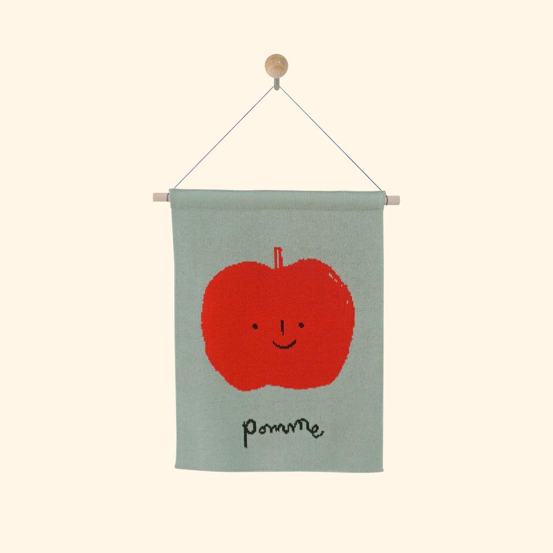Petit Knit Poster - pomme