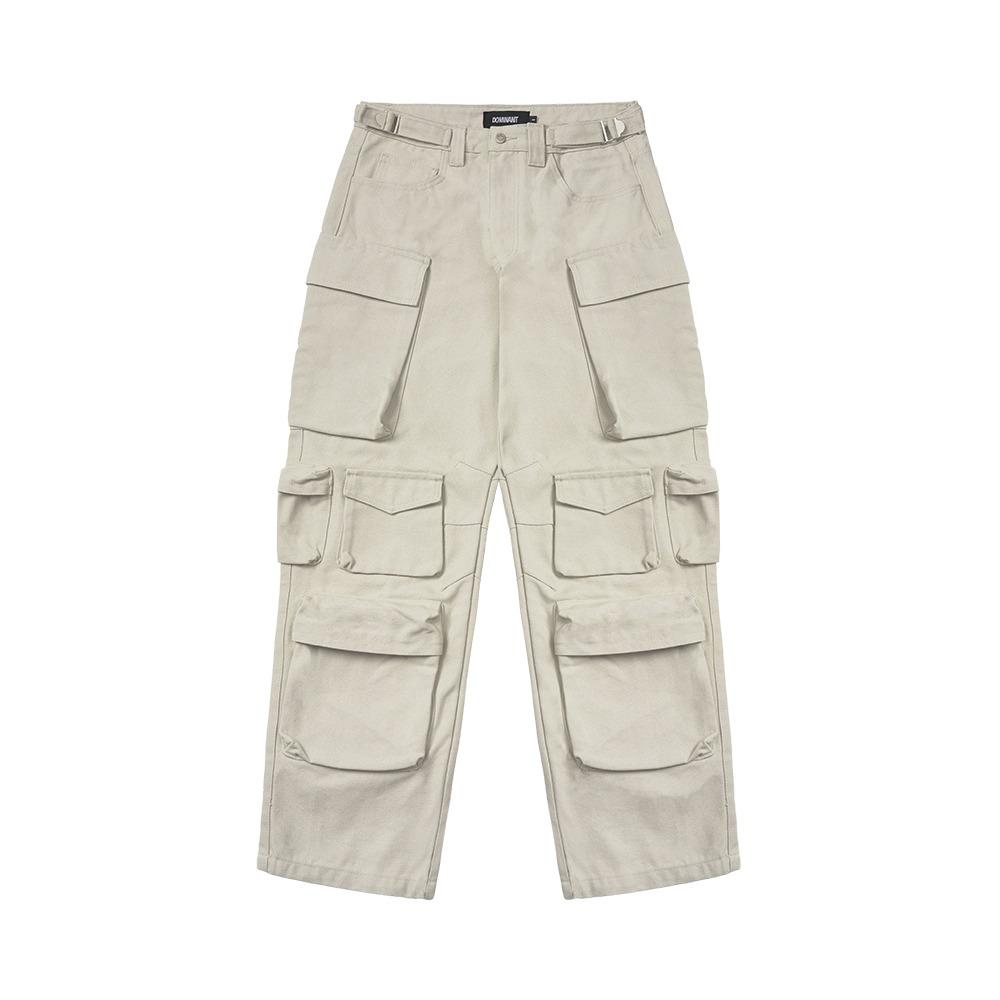 Ten pocket cargo pants_Ivory