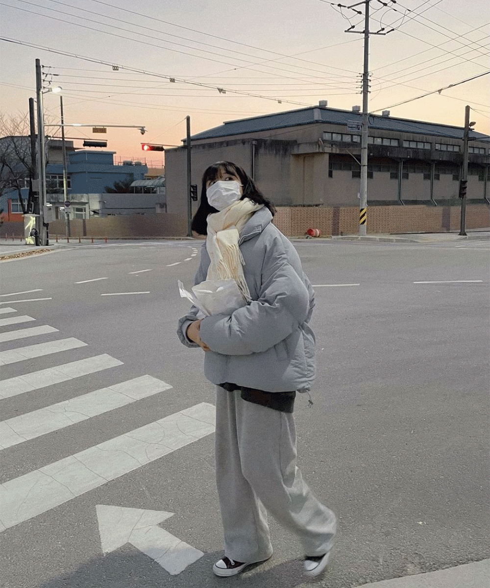 누적1000장/남녀공용 구르미 숏패딩 (7color)