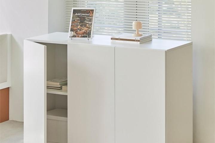 [내일도착] 베이직 E0 독일 샤트데코 높은형 1200 시스템 수납장