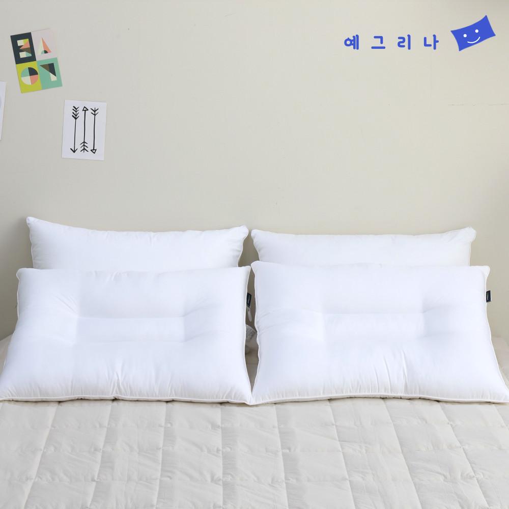 예그리나 푹잠 경추베개 낮은 숙면 마약 빨아쓰는 거북목 일자목 목디스크 경추 목베개