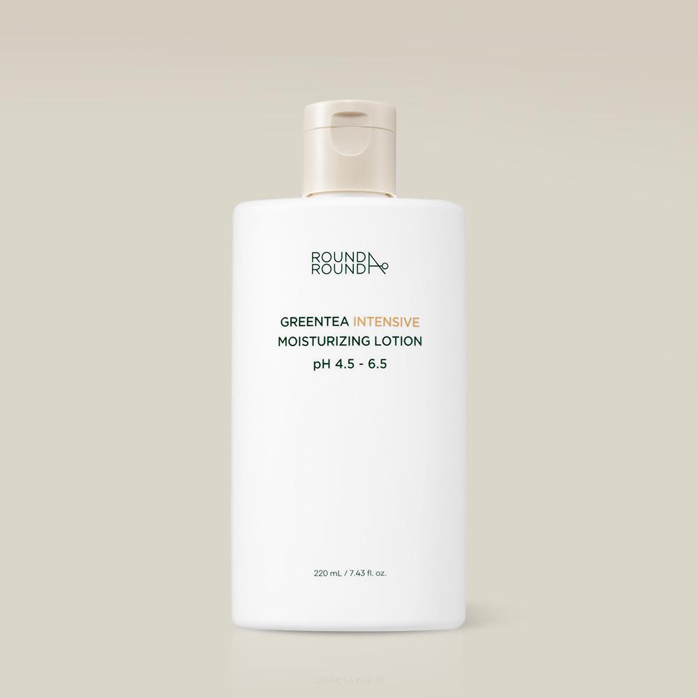 [한정특가] 라운드어라운드 그린티 약산성 고보습 로션 220ml