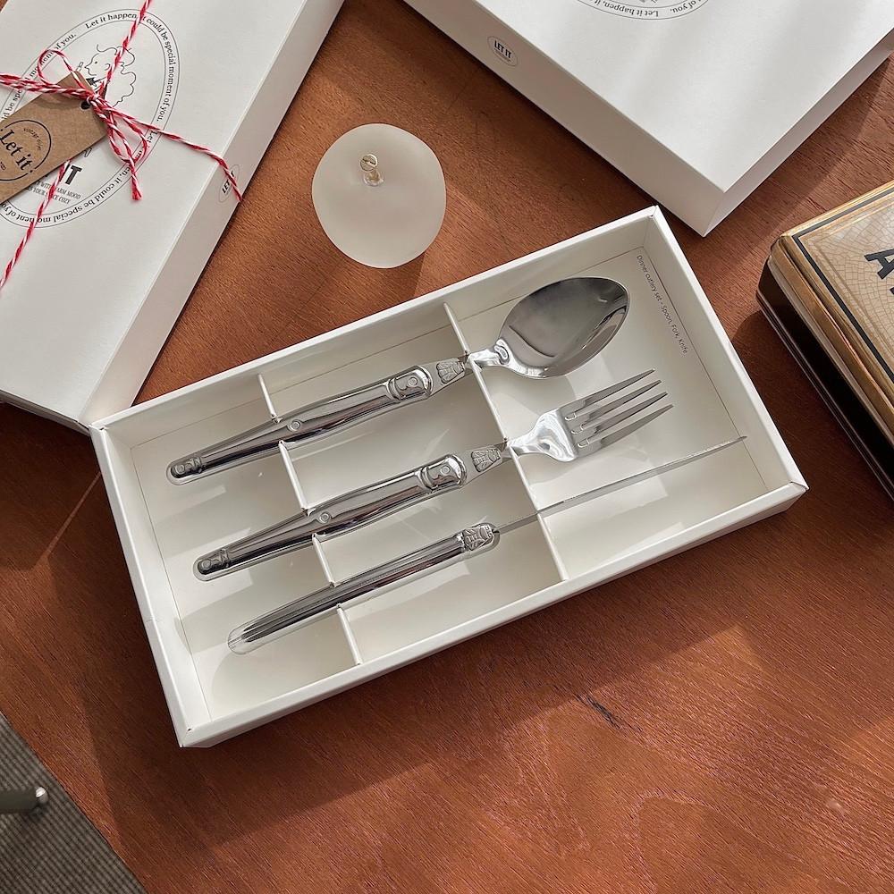 [정식수입] 장듀보 라귀올 커트러리 디너 세트(스푼 포크 나이프)