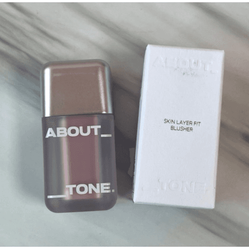 [뽀용블러셔] 어바웃톤 스킨 레이어 핏 브러셔 10colors 컨실블러셔 밀착 지속 발색, W02 모브던, 1개