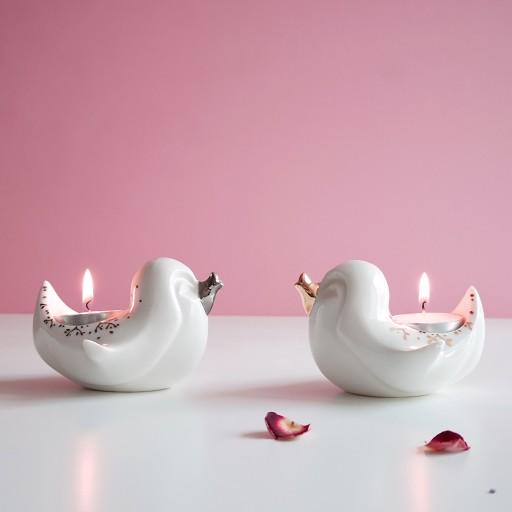 ‘조은, 쉼 Ceramics’ 펭귄 티라이트 홀더