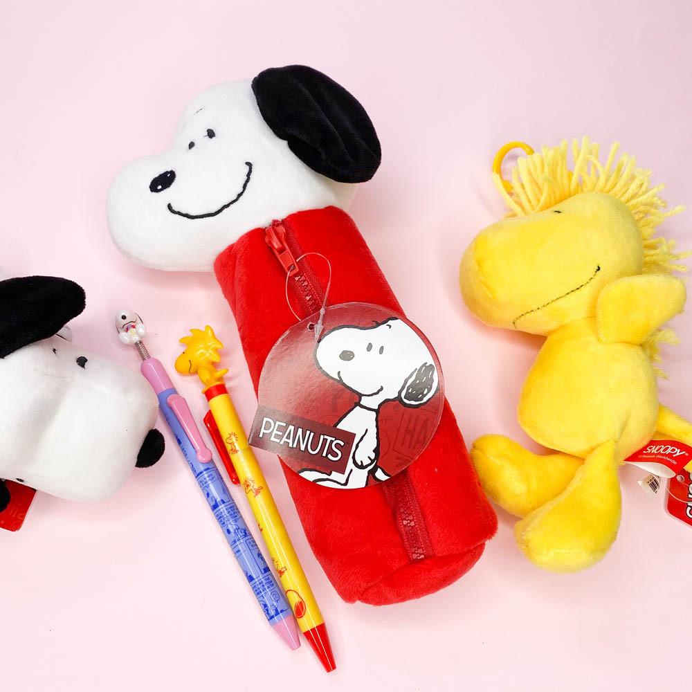 [맙소사잡화점] 피너츠 스누피 필통 / 펜 꽂이 파우치  / 봉제 캐릭터 필통