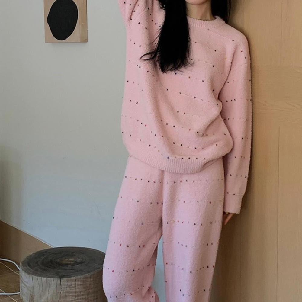 마멜 수면 잠옷 홈웨어 세트 (4colors)