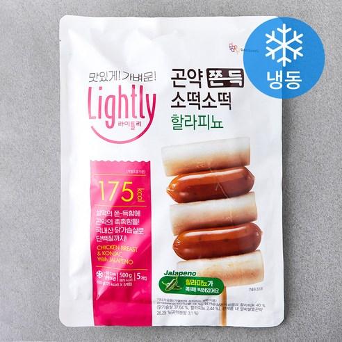 라이틀리 곤약 쫀득 소떡소떡 할라피뇨 (냉동), 500g, 1개 - 기타 즉석요리 | 쿠팡