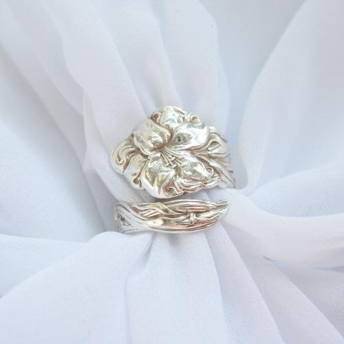 1895 S.HALL&MILLER sterling spoon ring(20호)