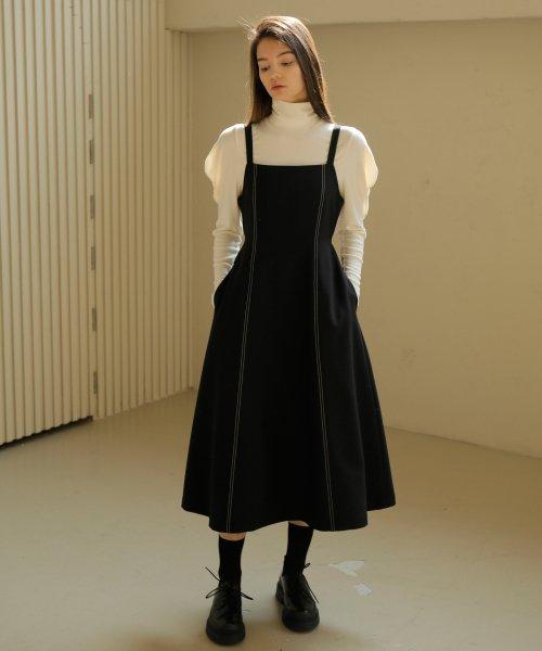 CAMISOLE DRESS / BLACK